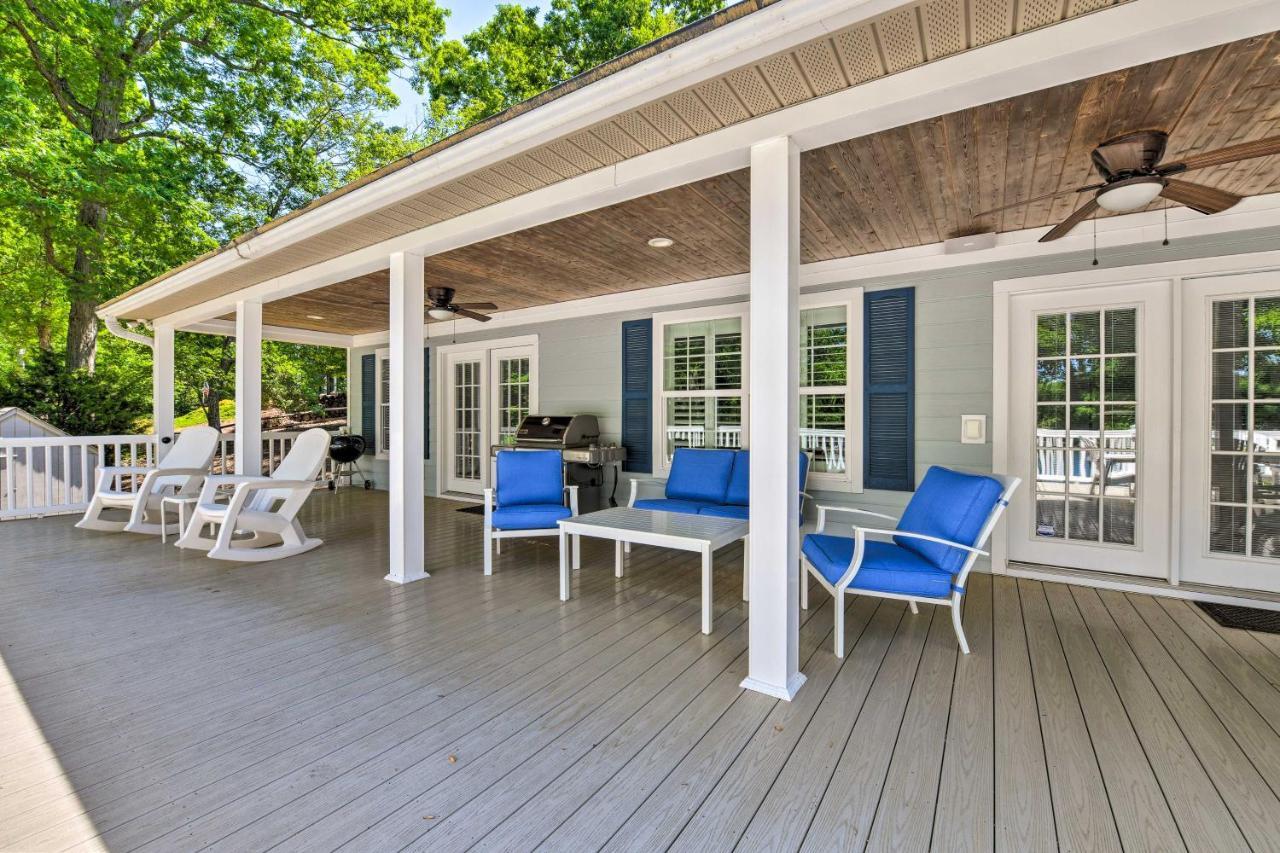 מורסוויל Lake Norman Retreat With Dock About 1 Mi To Marina! מראה חיצוני תמונה
