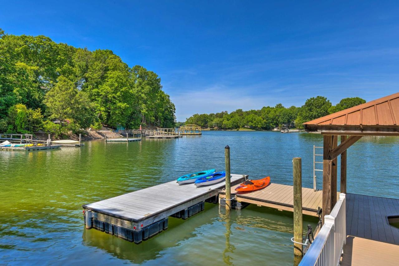 מורסוויל Lake Norman Retreat With Dock About 1 Mi To Marina! מראה חיצוני תמונה